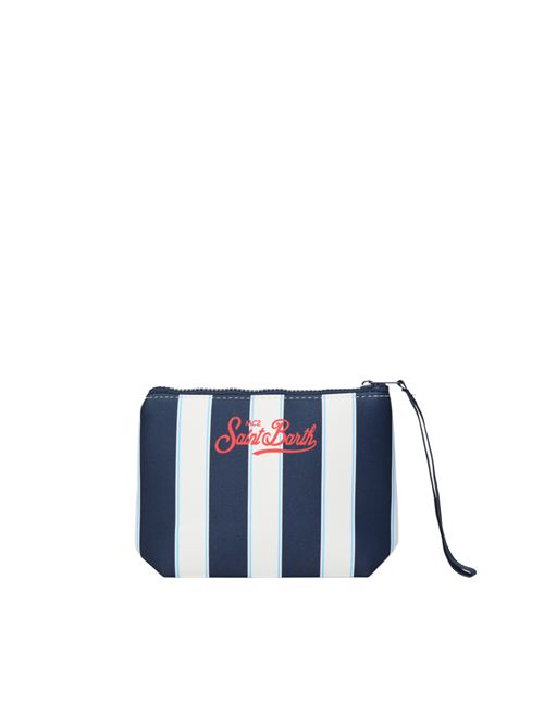 Pochette Aline in scuba con stampa beach stripes Mc2 Saint Barth | ALIN00107588L